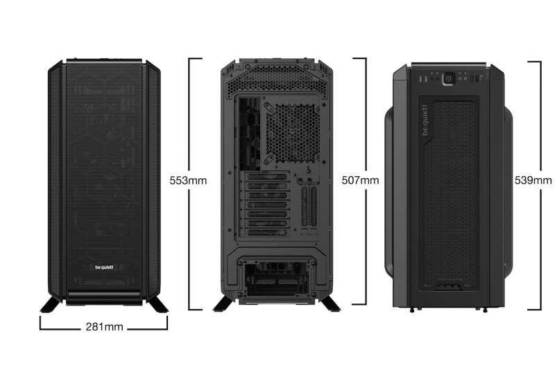 Be quiet! Silent Base 802 Black