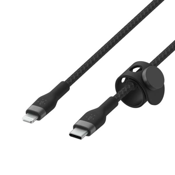 Belkin USB-C to Lightning male/male cable 2m Black