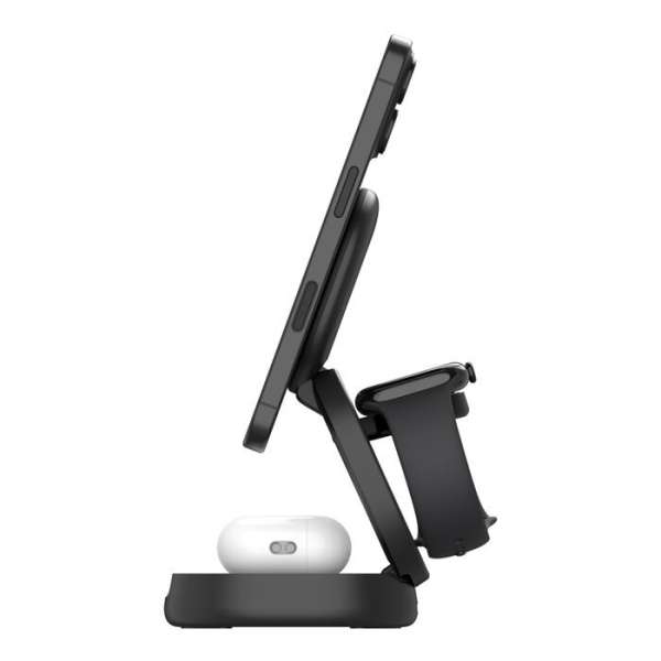 Belkin Boost Charge foldable magsafe 3-in-1 Charger Qi2 Black