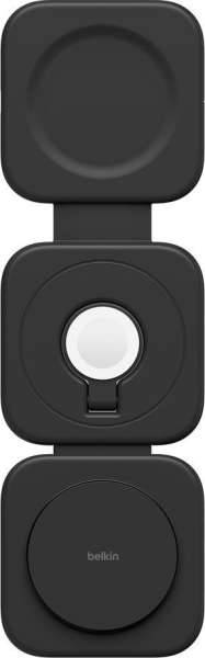 Belkin Boost Charge PRO Qi2 3in1 Wireless Charger Black
