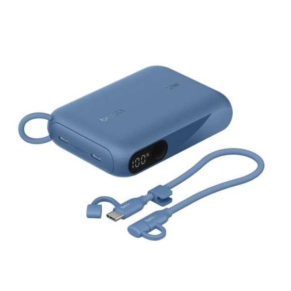 Belkin BoostCharge with Display 10000mAh PowerBank Blue