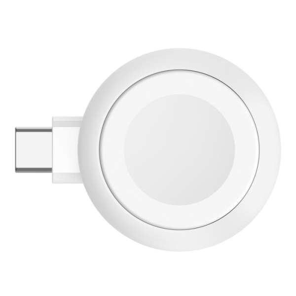 Belkin BoostCharge Portable USB-C Apple Watch Charger White