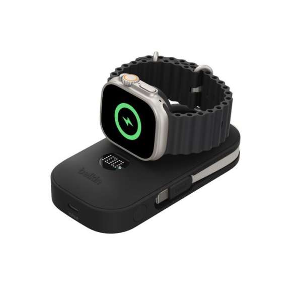 Belkin BoostCharge Pro 10000mAh PowerBank with Apple Watch Charger Black