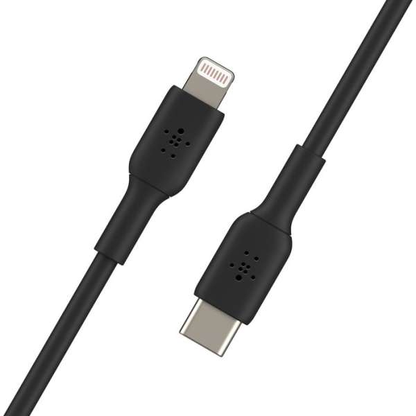 Belkin BoostCharge USB-C to Lightning Cable 1m Black
