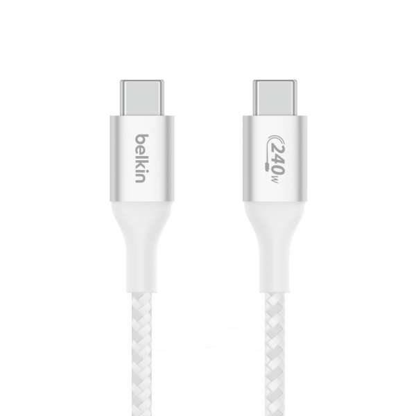 Belkin BoostCharge USB-C to USB-C 240W Cable 1m White