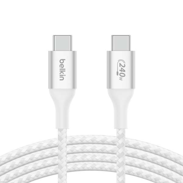 Belkin BoostCharge USB-C to USB-C 240W Cable 1m White