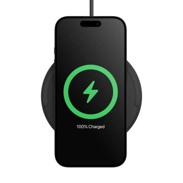 Belkin BoostCharge Wireless Charging Pad 15W Black (with adapter)