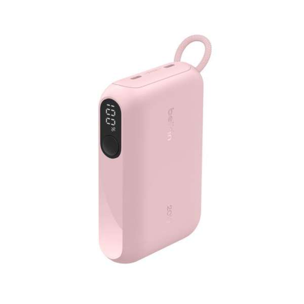 Belkin BoostCharge with Display 10000mAh PowerBank Pink