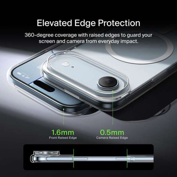 Belkin Clear Series Case for iPhone Air Transparent