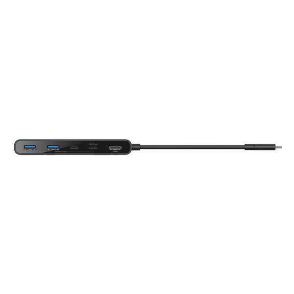 Belkin Connect 7-Port USB-C Hub with Dual USB-C Ports Black