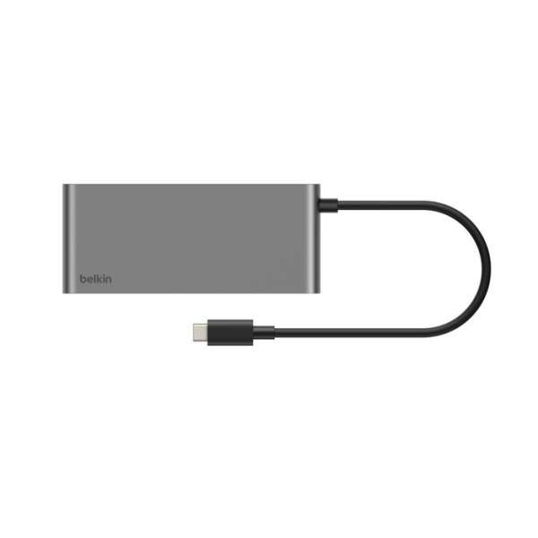 Belkin Connect 8-Port USB-C Hub with 2.5Gb Ethernet Space Grey