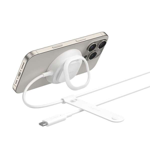 Belkin Magnetic Charger with Qi2 25W White