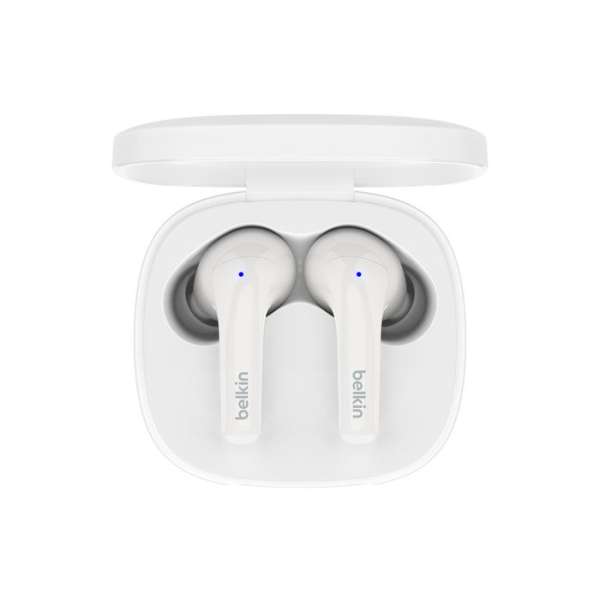 Belkin SoundForm Motion True Wireless Earbuds White