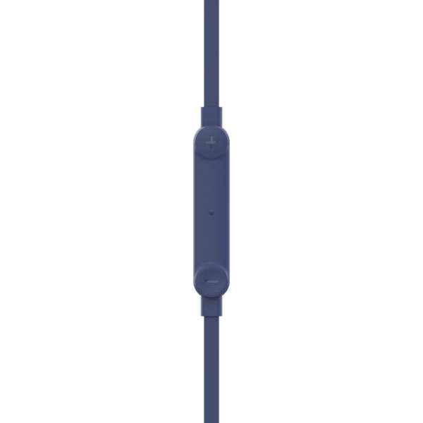 Belkin SoundForm USB-C Wired Earbuds with Adjustable Volume Limiter Blue