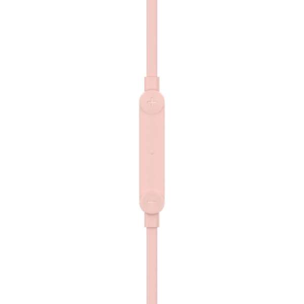 Belkin SoundForm USB-C Wired Earbuds with Adjustable Volume Limiter Pink