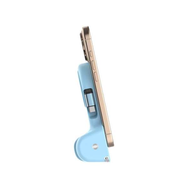 Belkin Stage PowerGrip Magnetic Charging Camera Grip with 9300mAh PowerBank Ice Blue