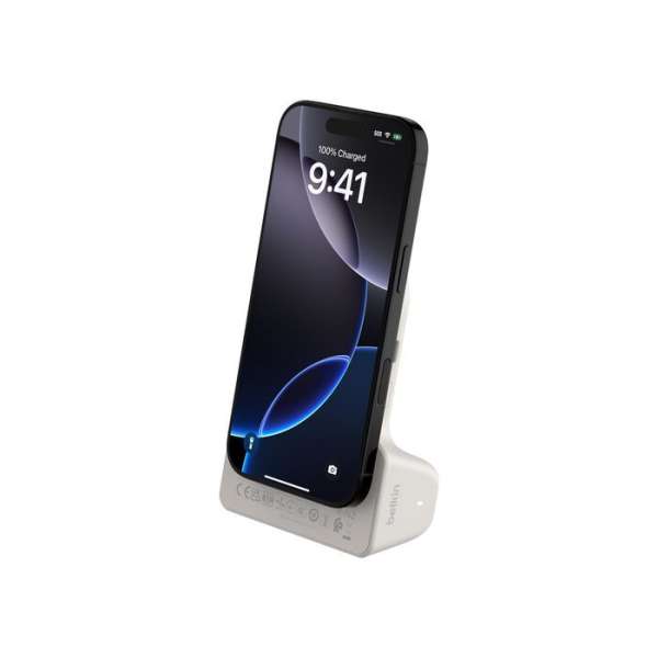 Belkin Stage PowerGrip Magnetic Charging Camera Grip with 9300mAh PowerBank Sand
