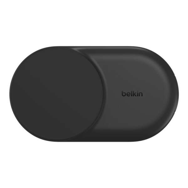 Belkin UltraCharge 25W Qi2 magnetic 2-in-1 Charger Black