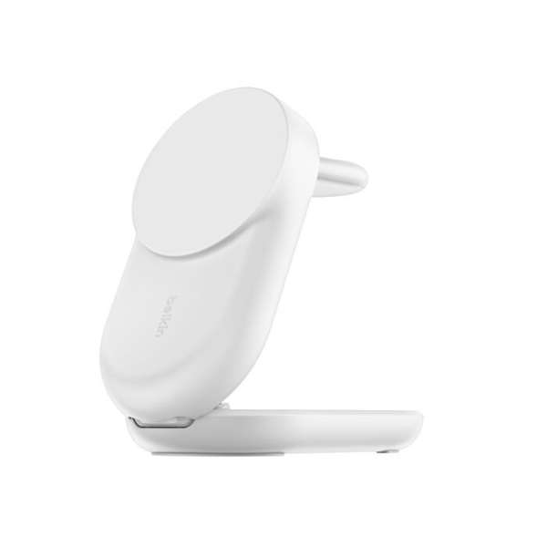 Belkin UltraCharge 25W Qi2 magnetic 3-in-1 Charger White