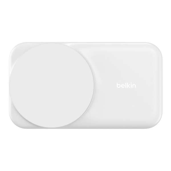 Belkin UltraCharge 25W Qi2 magnetic 3-in-1 Charger White