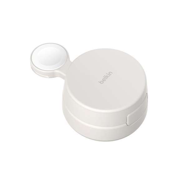 Belkin UltraCharge Pro 25W Qi2 magnetic 2-in-1 Charger Sand