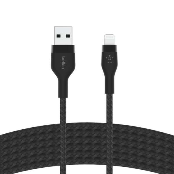 Belkin USB-A to Lightning male/male cable 3m Black