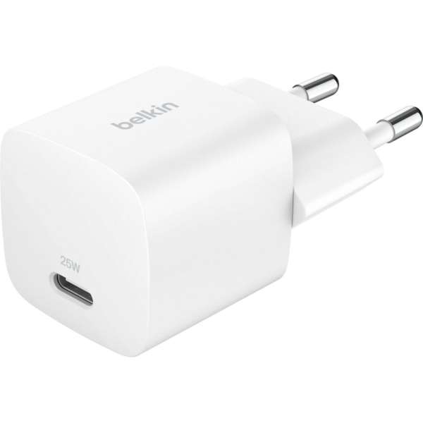 Belkin Boost Charge USB-C 25W Adapter White