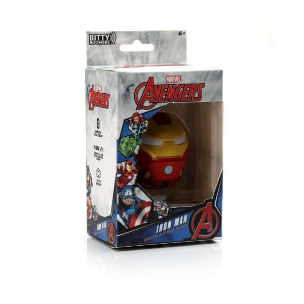 Bitty Boomers Ironman Portable Speaker Red