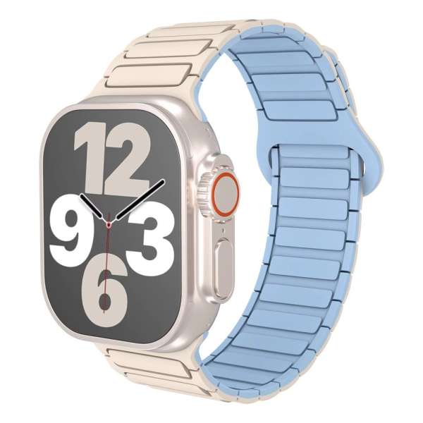 BlackBird BlackBird Tactical Watch Strap for Iwatch 38/40/41/42mm Light Brown/Light Blue