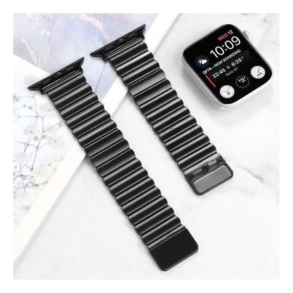 BlackBird Steel Watch Strap for Iwatch 38/40/41/42mm Black