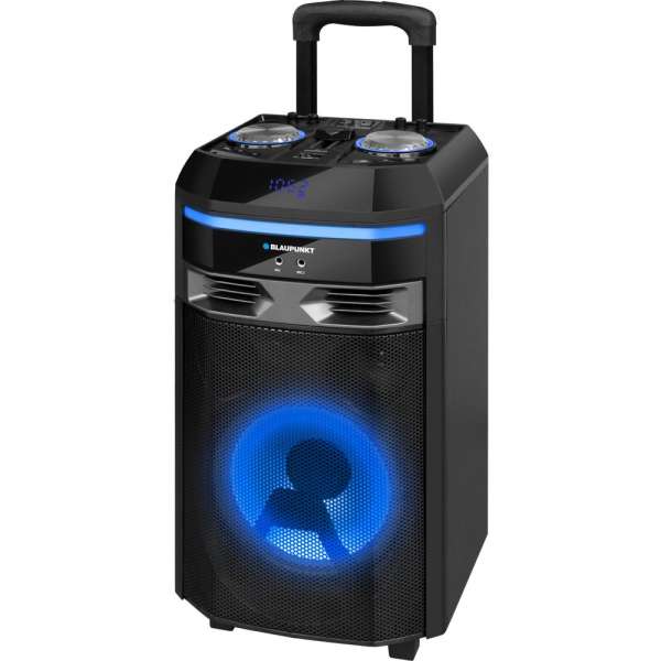 Blaupunkt PS6 Party speaker with Bluetooth and karaoke Black