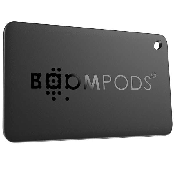 Boompods Boomcard Bluetooth Tracker Tag Black