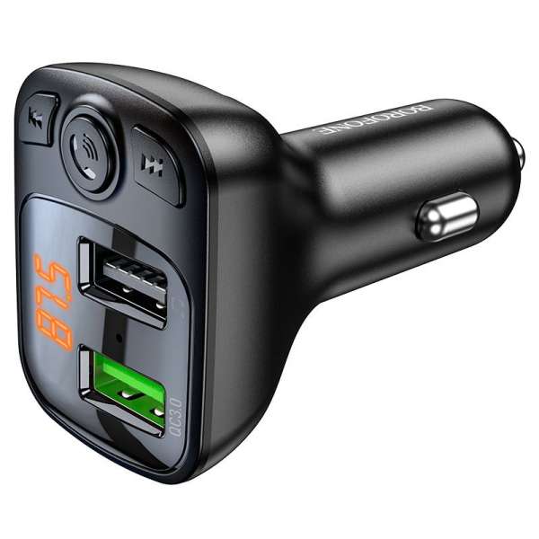 BOROFONE BC41 Bluetooth Transzmitter Black
