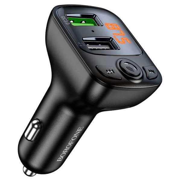 BOROFONE BC41 Bluetooth Transzmitter Black