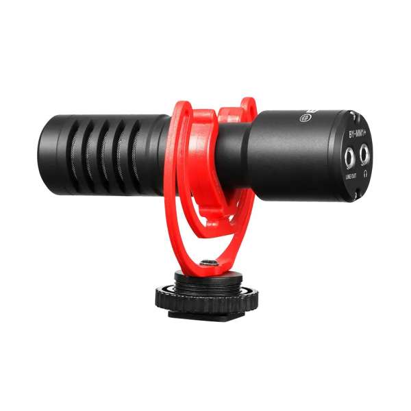 BOYA BY-MM1+ Microphone Black/Red