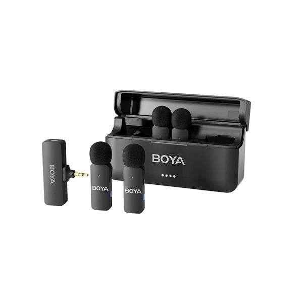 BOYA BY-V4 Wireless Microphone Black