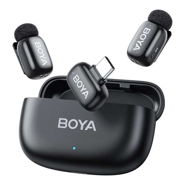 BOYA MINI 2-02 Wireless Microphone Black