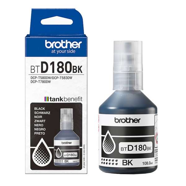 Brother BTD180BK Black tintapatron
