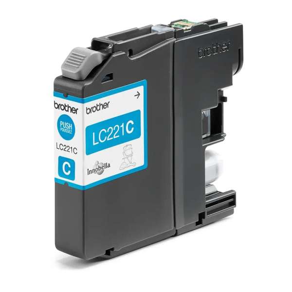 Brother LC-221 Cyan tintapatron