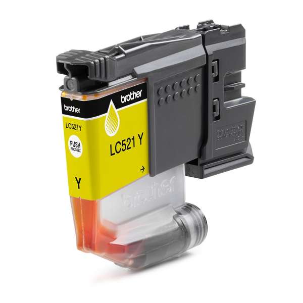 Brother LC-521Y Yellow tintapatron