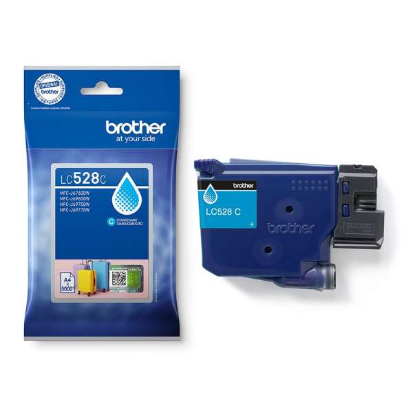 Brother LC-528 Cyan tintapatron