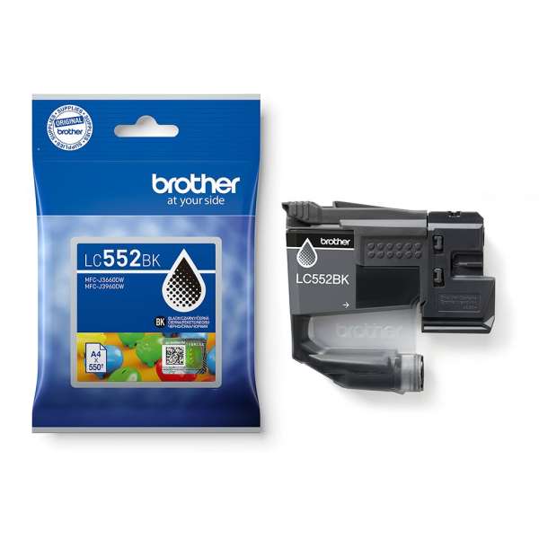 Brother LC552BK Black tintapatron