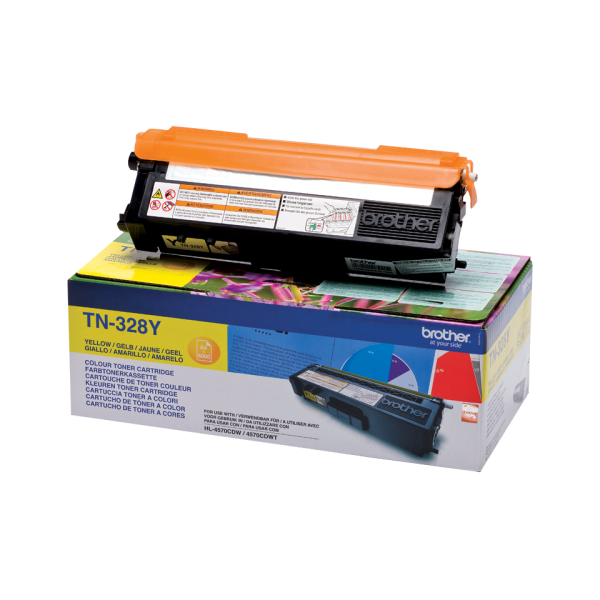 Brother TN-328Y Yellow toner