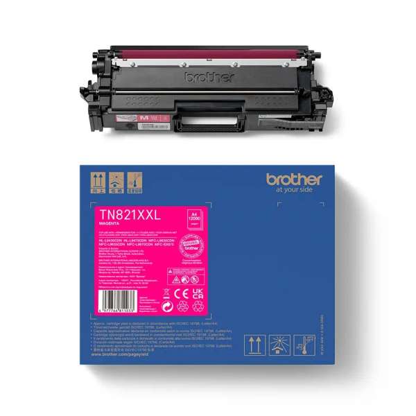 Brother TN-821XXLM Magenta toner