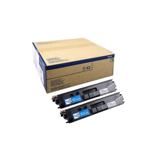 Brother TN329 Cyan toner 2 Pack