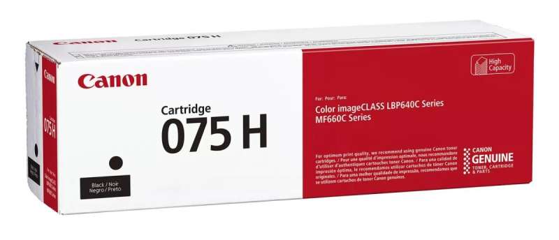 Canon 075 H Black toner