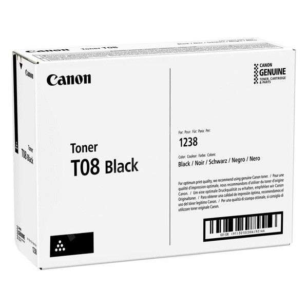 Canon 1238 (T08) Black toner