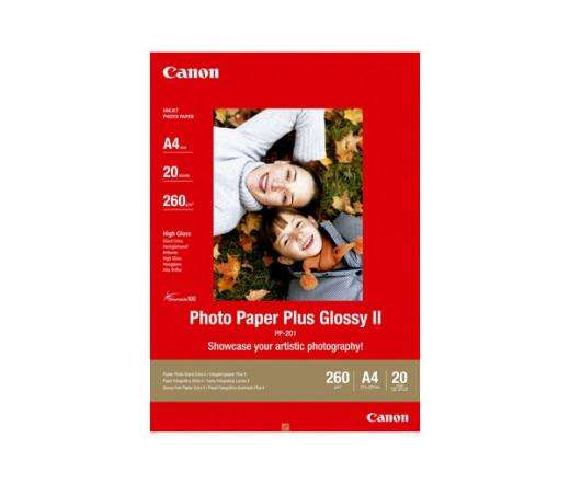 Canon PP-201A 260g A4 20db Fényes Fotópapír