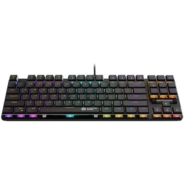 Canyon GK-50 Cometstrike Gaming keyboard Black HU