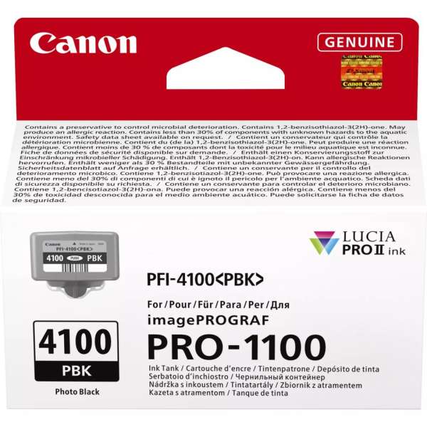 Canon PFI-4100 Photo Black tintapatron